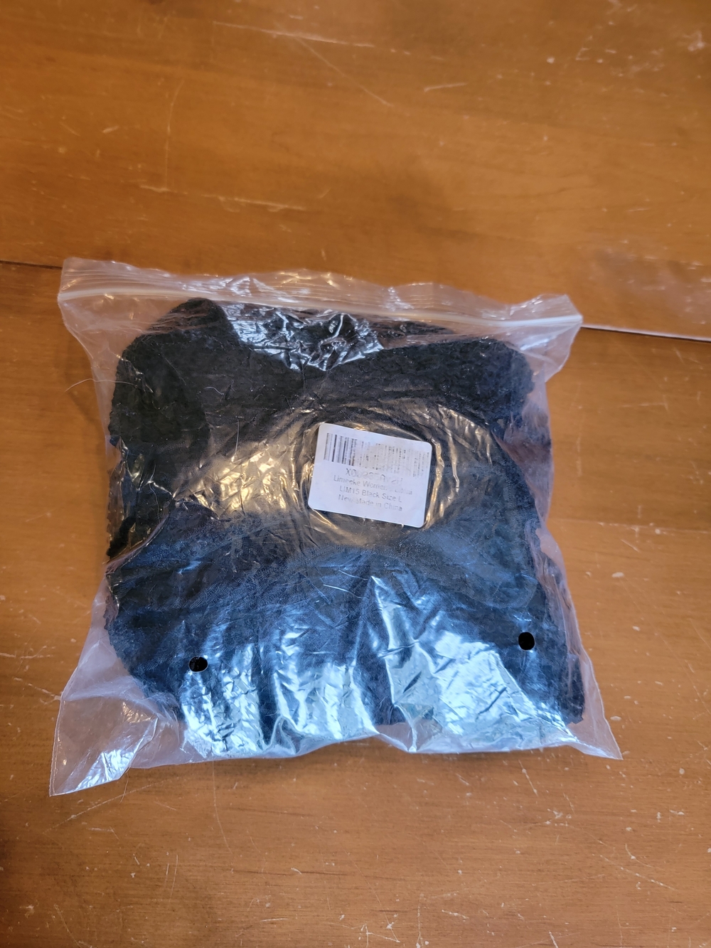 Black Crinkle Textured One-Piece Swimsuit Size L NWT - Picture 8 of 9